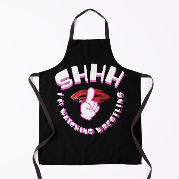 Item preview, Shhh I'm Watching Wrestling designed and sold by AlchemyColor.