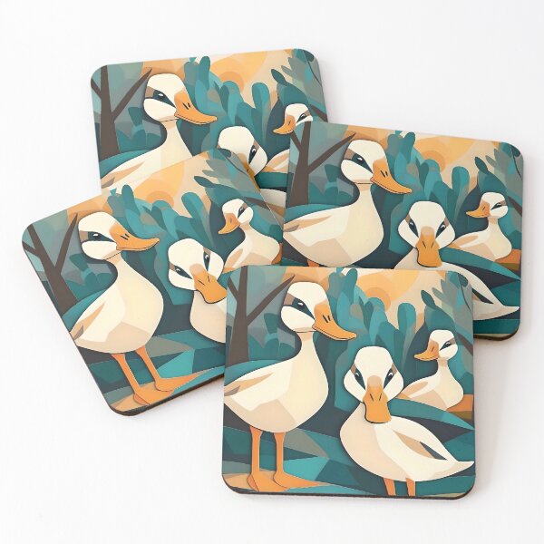 Item preview, Family of Ducks on the Lake designed and sold by Ciervo Primavera.