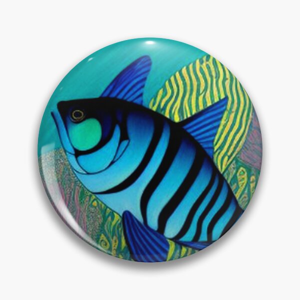 Item preview,  Abstract Exotic Fish designed and sold by TheDarkWardrobe.