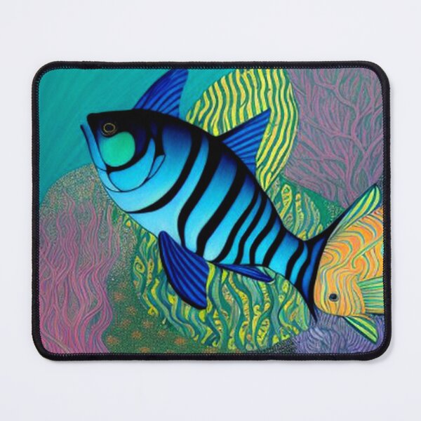 Item preview, Abstract Exotic Fish designed and sold by TheDarkWardrobe.