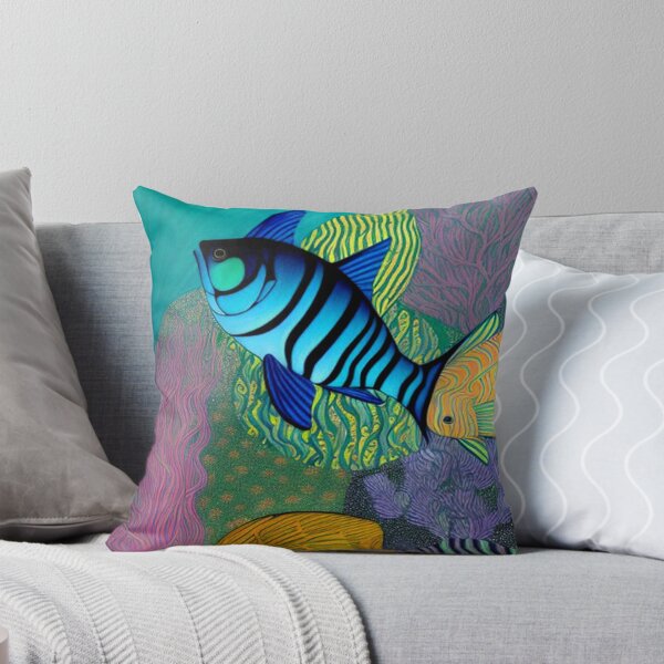 Item preview,  Abstract Exotic Fish designed and sold by TheDarkWardrobe.