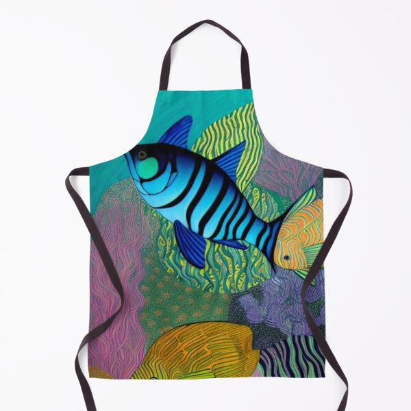 Item preview,  Abstract Exotic Fish designed and sold by TheDarkWardrobe.