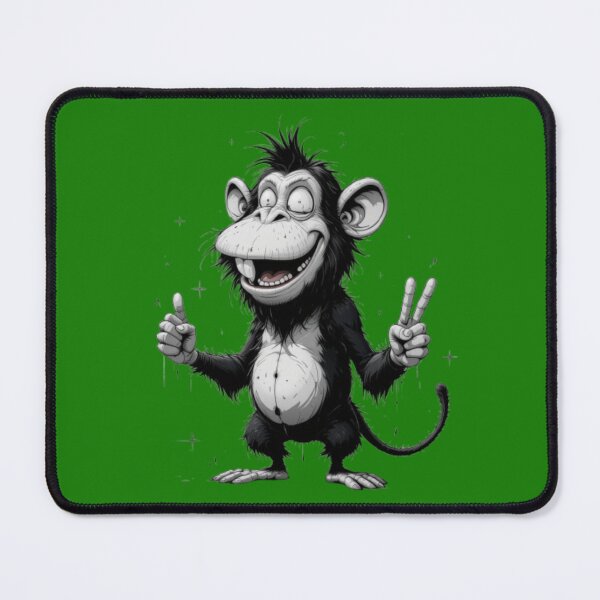 Item preview, Naughty Monkey in Action designed and sold by 0penvimark.