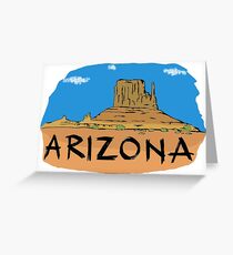 Arizona Greeting Card