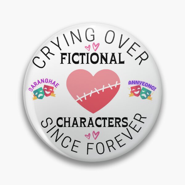 Item preview, crying over fictional characters since forever designed and sold by SellingStuff91.