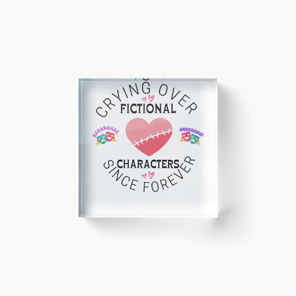 Item preview, crying over fictional characters since forever designed and sold by SellingStuff91.