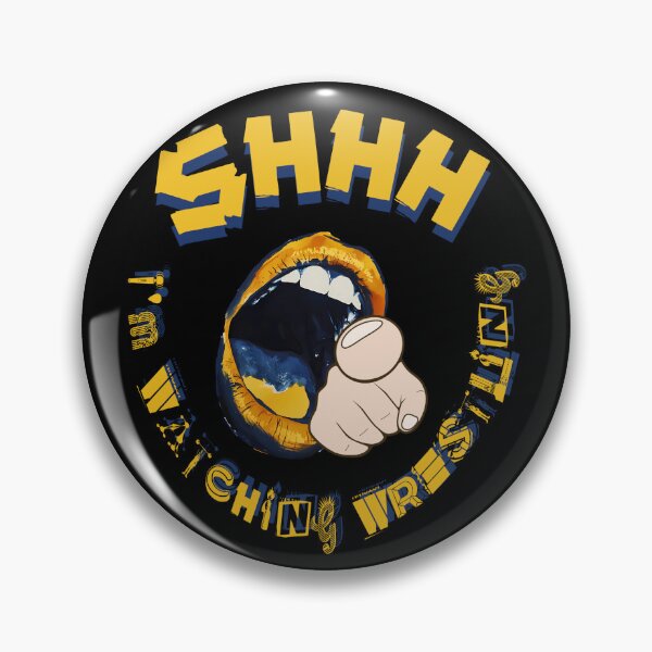 Artikelvorschau, Pssst, ich schaue Wrestling entworfen und verkauft von AlchemyColor.