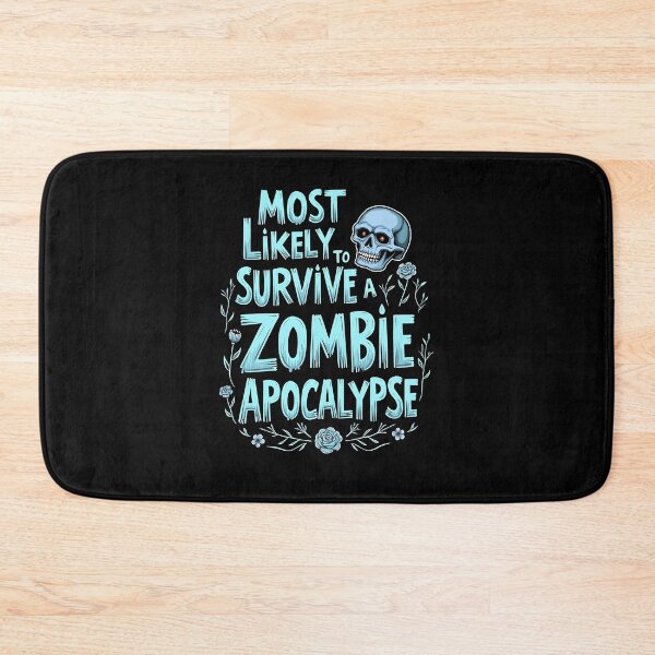 Item preview, Funny Halloween Zombie Apocalypse designed and sold by HeadTurningArt.