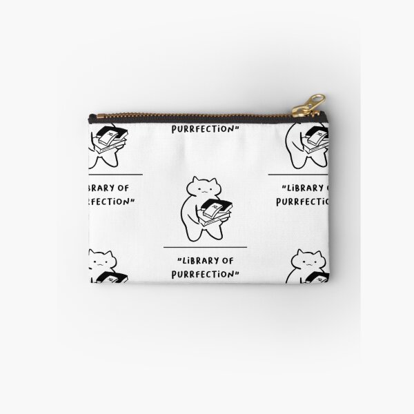 Item preview, "Library of Purrfection" | Adorable Cat Illustration designed and sold by RM-Journey.