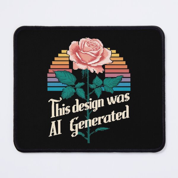 Item preview, This Design Was AI Generated Funny Gift For Tech Enthusiasts designed and sold by CosmicFreedom9.