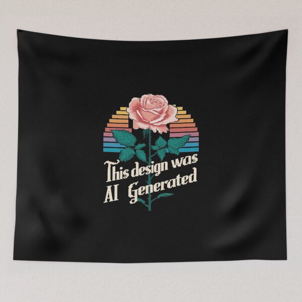 Item preview, This Design Was AI Generated Funny Gift For Tech Enthusiasts designed and sold by CosmicFreedom9.