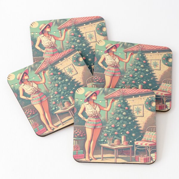 Item preview, Summer Christmas Tree Decorating designed and sold by Genady.
