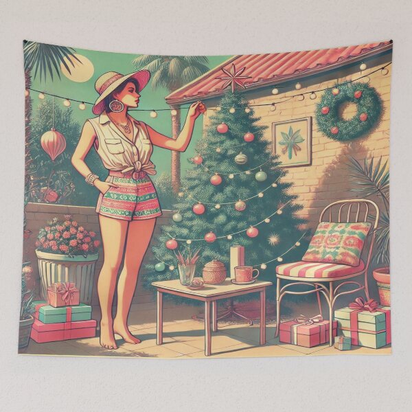 Item preview, Summer Christmas Tree Decorating designed and sold by Genady.