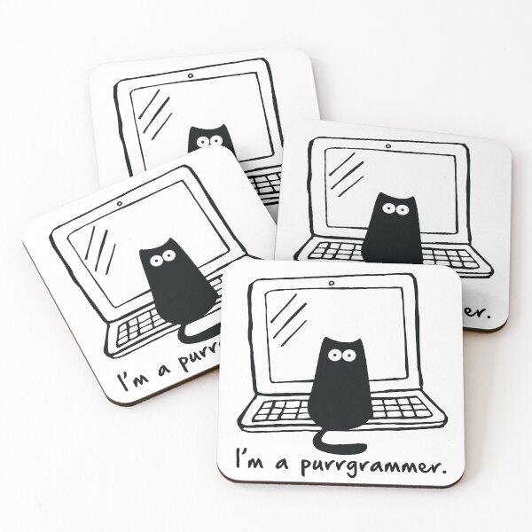 Item preview, I'm a purrgrammer designed and sold by OffensiveFun.