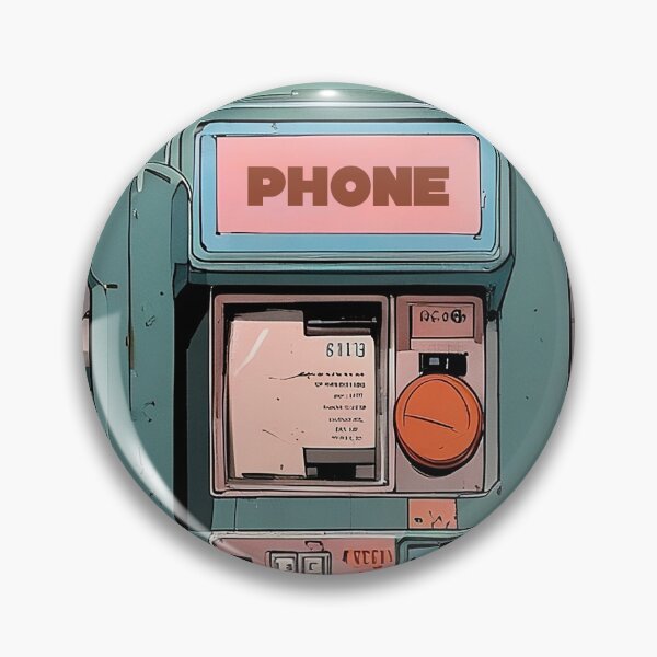 Item preview, Retro Payphone - Vintage 80s Urban designed and sold by BuRetro.