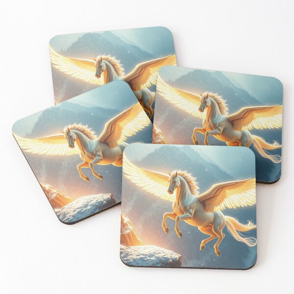 Item preview, Pegasus Landing on a Ledge designed and sold by Skye Ryan-Evans.