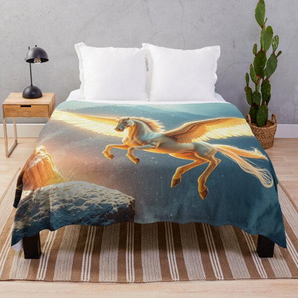 Item preview, Pegasus Landing on a Ledge designed and sold by Skye Ryan-Evans.