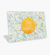 Stay Curious – Yellow & Green Laptop Skin