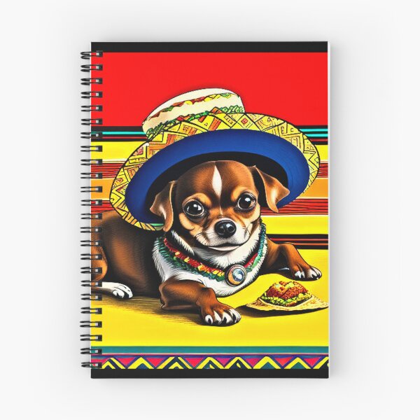 Item preview, Cutest Colorful Chihuahua Dog with a Taco Bell Taco designed and sold by Earth Nature Creations.