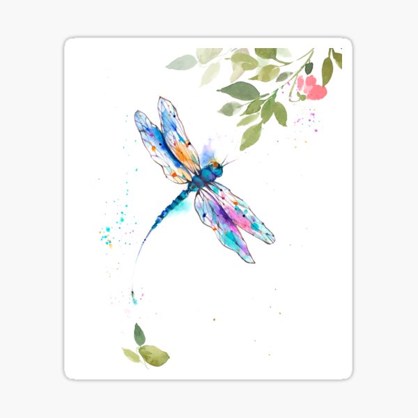 Dragonfly II.0II Sticker