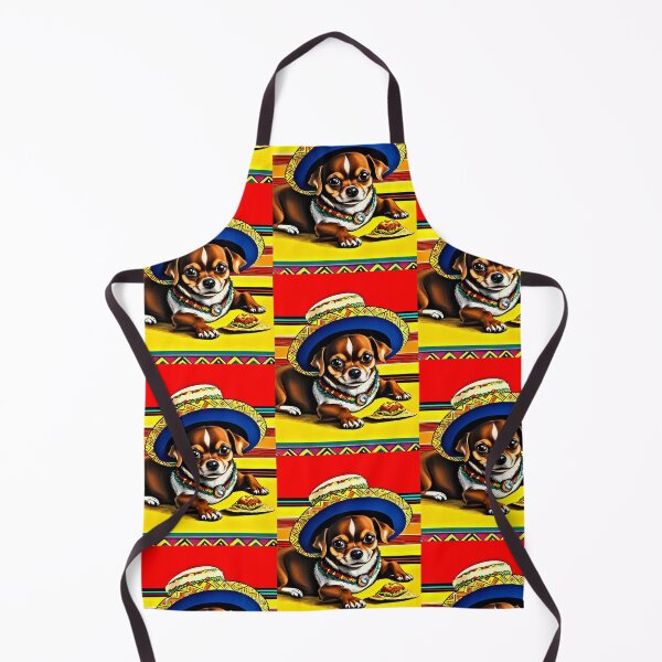 Item preview, Cutest Colorful Chihuahua Dog with a Taco Bell Taco designed and sold by Earth Nature Creations.