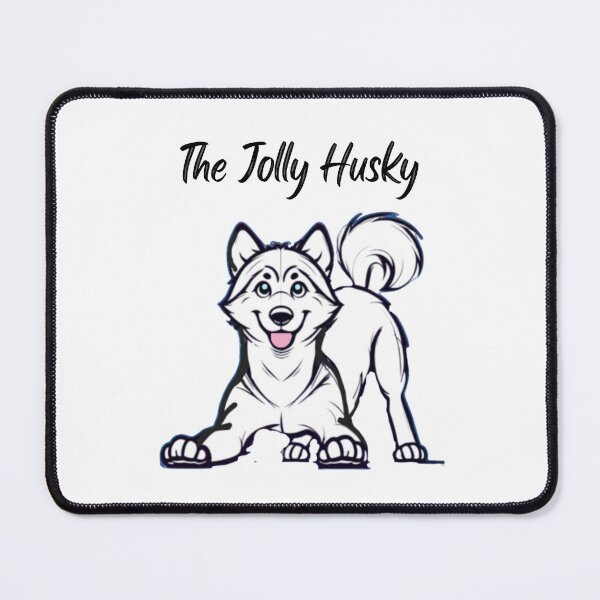 Item preview, The Jolly Husky - Dog husky designed and sold by The Jolly Husky .