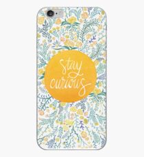 Stay Curious – Yellow & Green iPhone Case