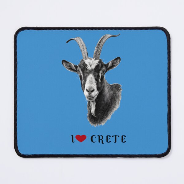 Item preview, Goat Loves Crete designed and sold by NiRia Spot.