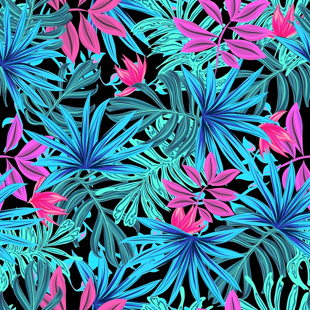 "Exotic Floral Design " by holidayfashion Redbubble