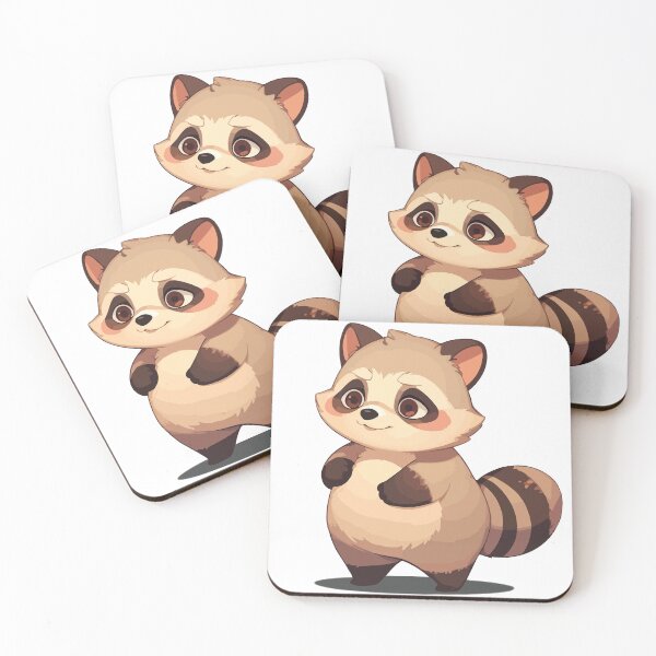 Item preview, Cute Raccoon: Sweetness in a Hug designed and sold by DesignMapachiss.