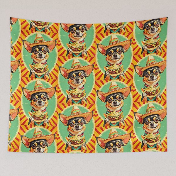 Item preview, Cute Taco Bell Chihuahua Taco Bell Dog  designed and sold by Earth Nature Creations.