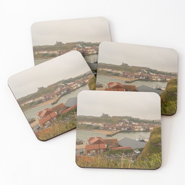 Item preview, High up view over the seaside town of Whitby designed and sold by yackers1.