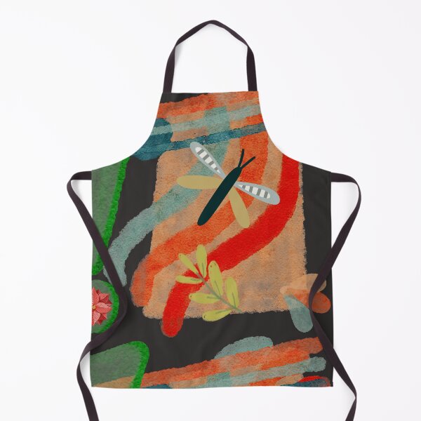Item preview, "Abstract Watercolor Art with Insect and Floral Elements" designed and sold by Graphollio-shop.