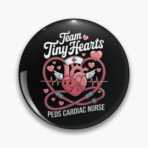 Item preview, Pediatric Cardiac Nurse Heartbeat Design designed and sold by love3617.