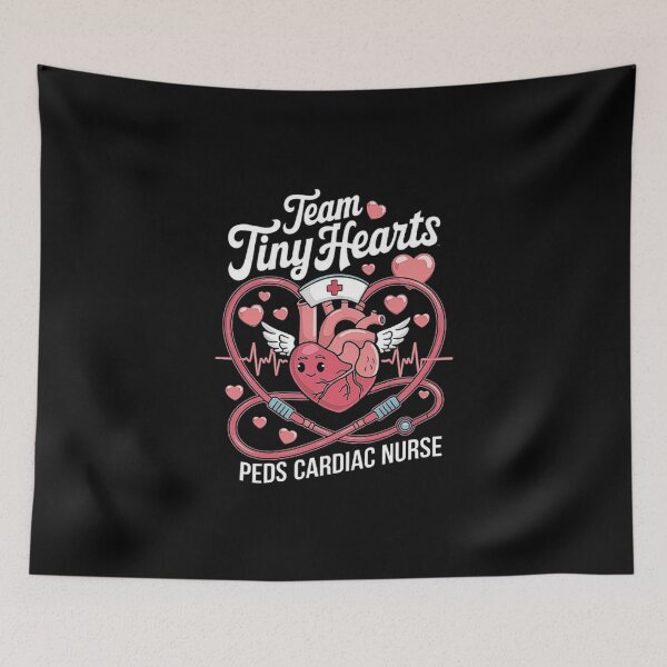 Item preview, Pediatric Cardiac Nurse Heartbeat Design designed and sold by love3617.