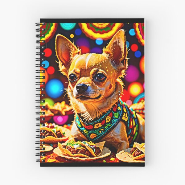 Item preview, Colorful Cute Taco Bell Chihuahua Taco Bell Dog  designed and sold by Earth Nature Creations.
