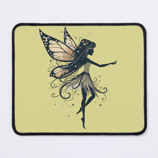 Item preview, Enchanting Meadow Fairy Girl Dancing Amid Blooming Wildflowers designed and sold by VibeTCreations.