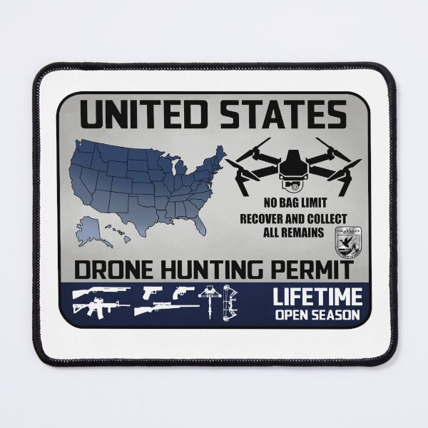 Item preview, drone permit designed and sold by 752Designs.