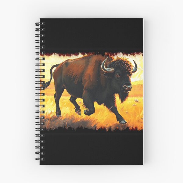 Item preview, Plains Buffalo - Running American Buffalo Artwork designed and sold by NaturePrints.