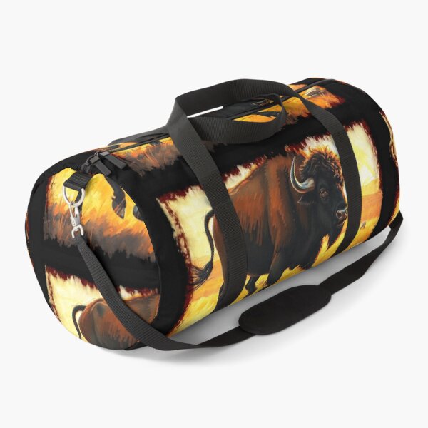 Item preview, Plains Buffalo - Running American Buffalo Artwork designed and sold by NaturePrints.