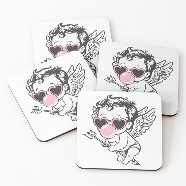 Item preview, cupid with heart-shaped sunglasses  designed and sold by jkrphoto.