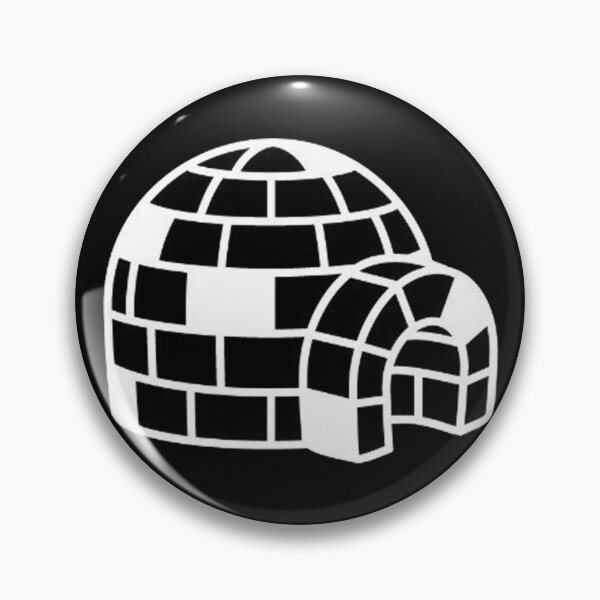 Item preview, Pudgy Penguins Logo Igloo Black designed and sold by OpenSeahub.