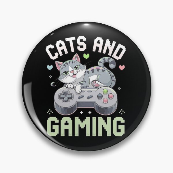 Artikelvorschau, Niedliches Katzen- und Gaming-Controller-Design entworfen und verkauft von love3617.