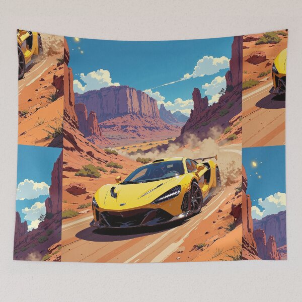 Item preview, Speed demon yellow heat on red sands designed and sold by ShroomForge.