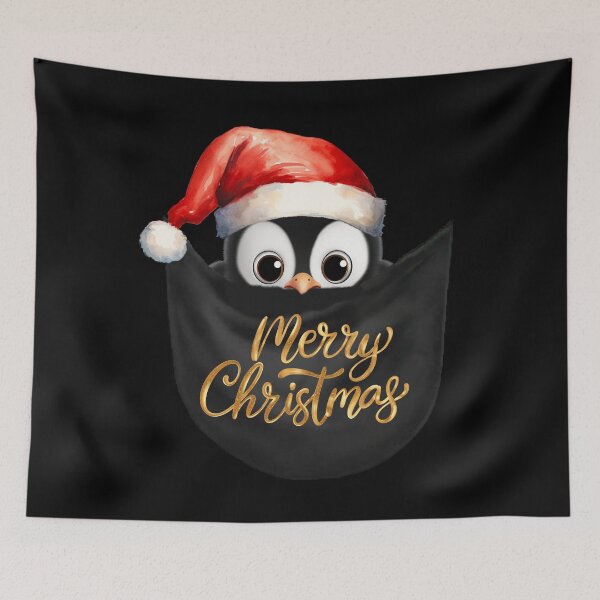 Item preview, Penguin Lover Xmas Fun Cute Puffin Animal in a Pocket designed and sold by LovelyHappyGift.