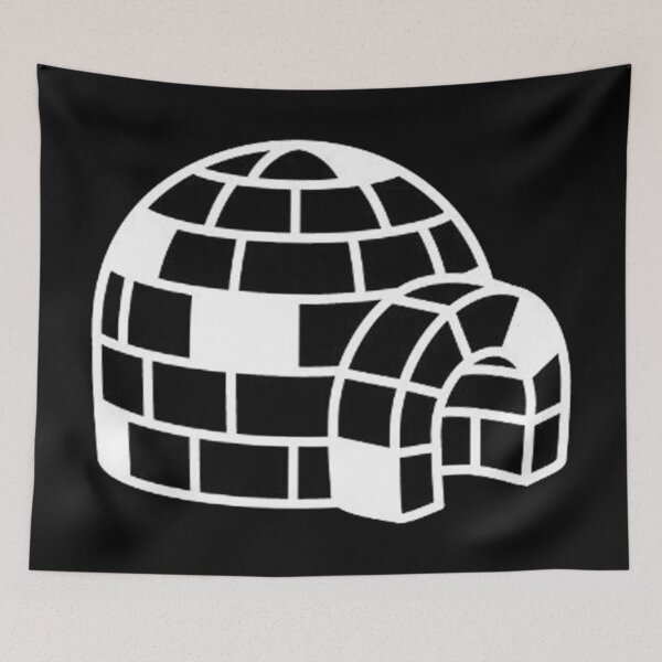 Item preview, Pudgy Penguins Pocket Logo Igloo Black designed and sold by OpenSeahub.