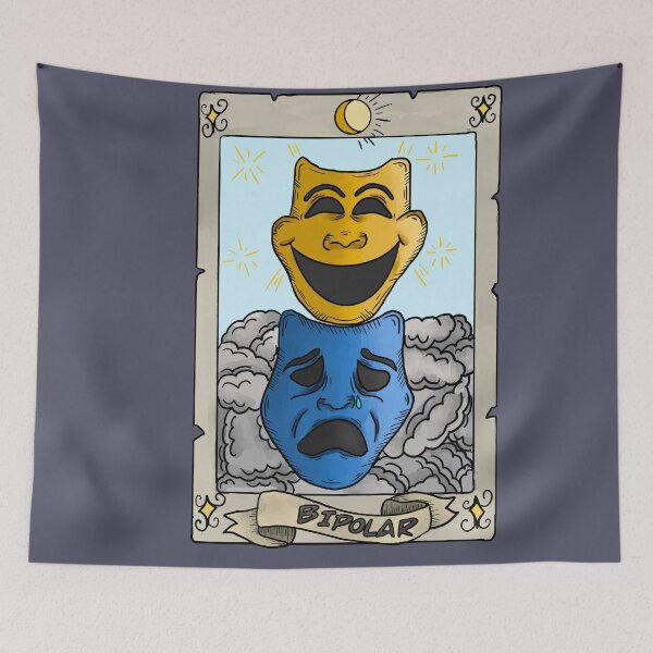Item preview, Bipolar Tarot Card designed and sold by WrensDgtDesigns.