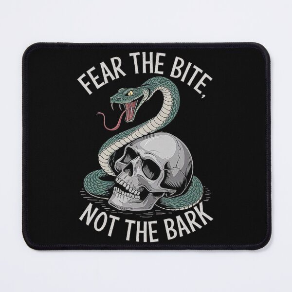 Item preview, Fear the Bite Skull and Snake Tattoo Design designed and sold by love3617.