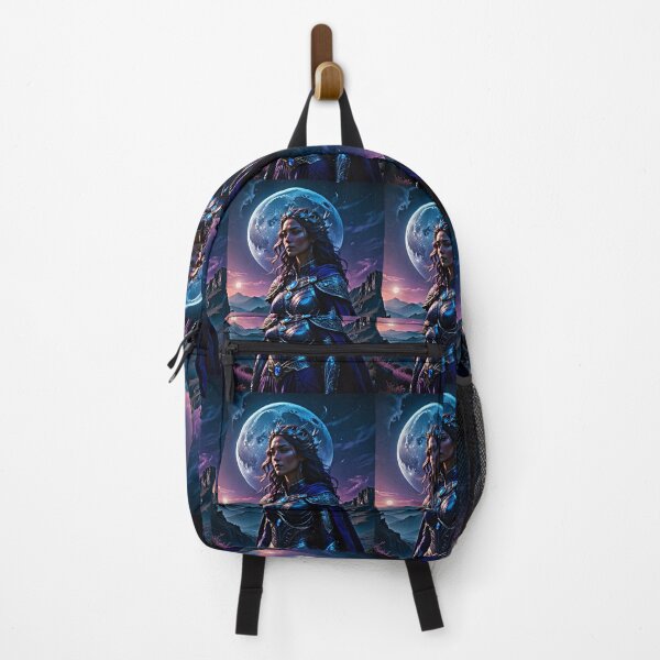 Item preview, Moon Goddess art print designed and sold by Earth Nature Creations.