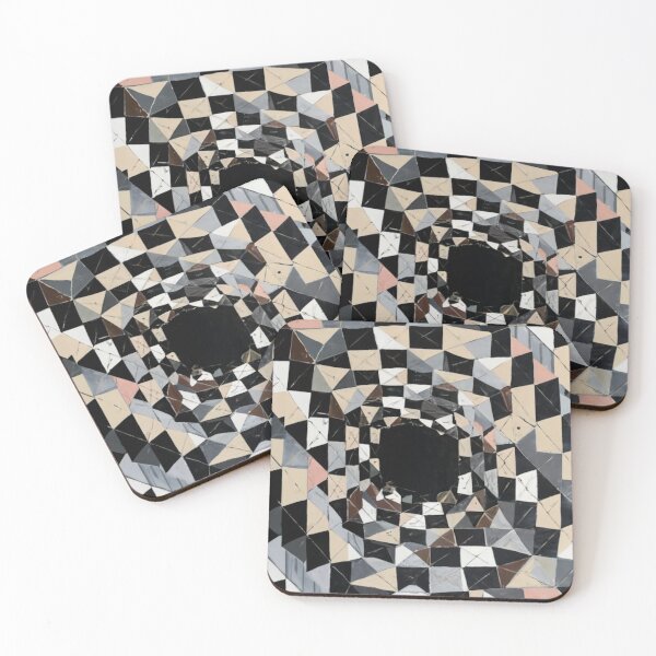 Item preview, Mesmerizing Movement in Bold Abstract Impact Composition with Intertwined Squares designed and sold by Ed & Harmony.